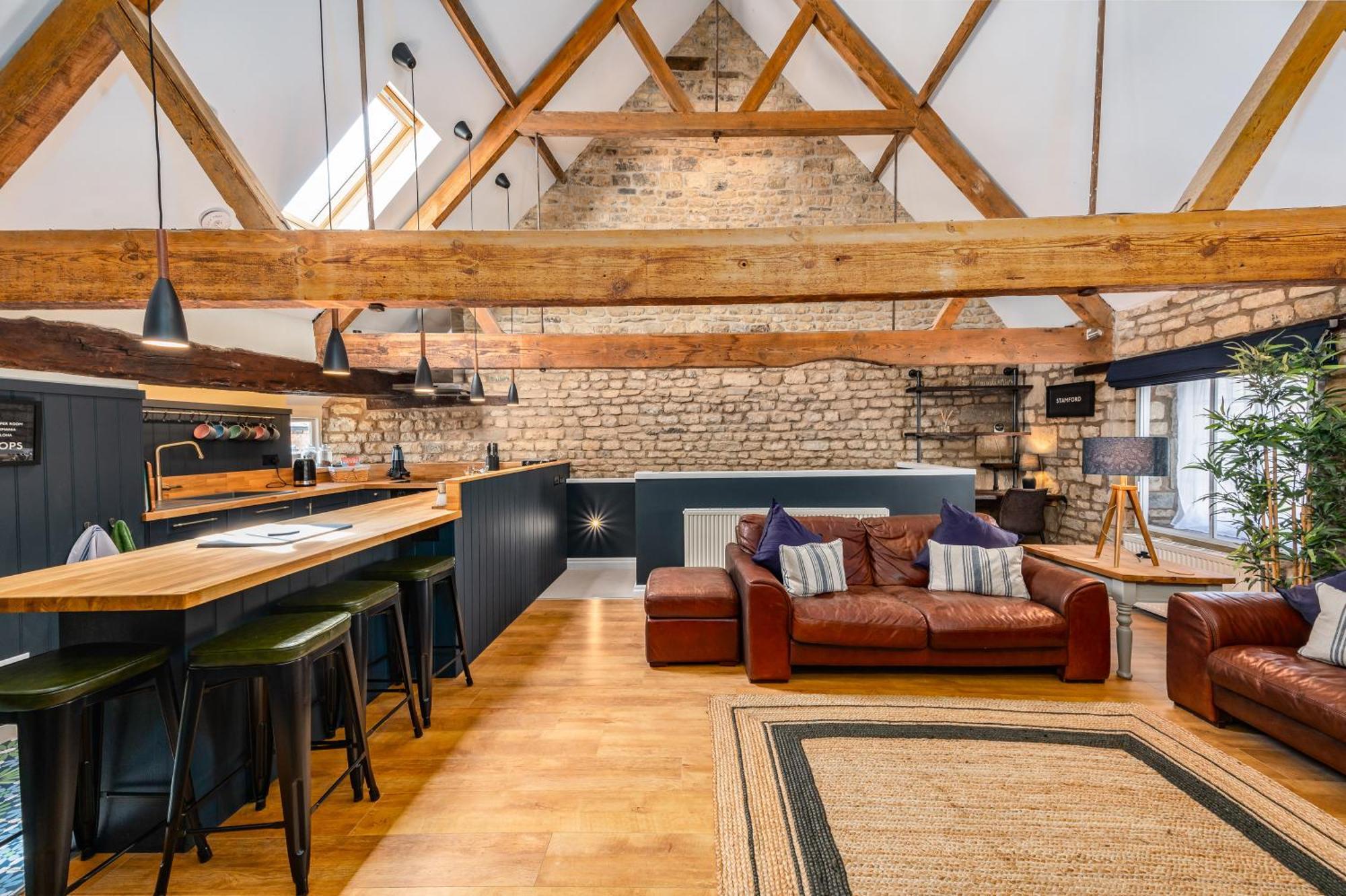 Luxury Town Centre Loft Apartment In Converted Granary Stamford Ngoại thất bức ảnh
